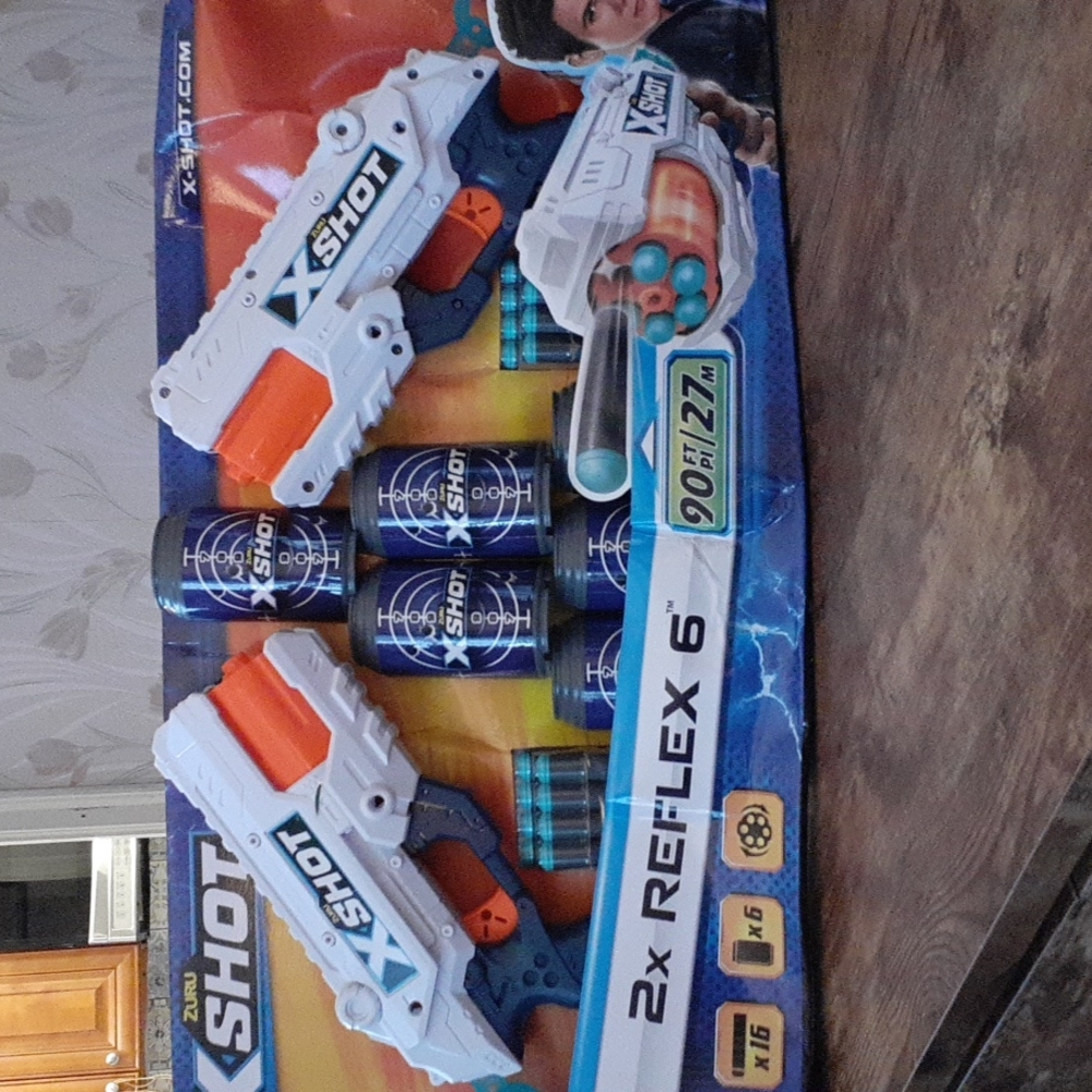 Zuru Xshot nerf dart guns